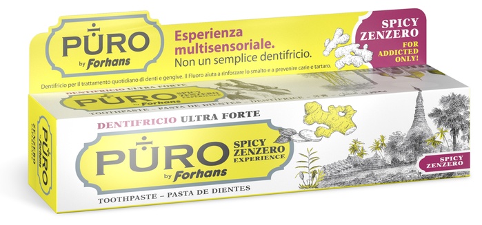 DENTIFRICIO PURO SPICY ZENZERO 75 ML - Newepa Srl
