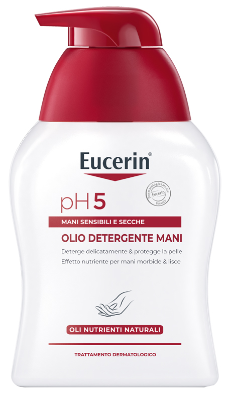 EUCERIN PH5 OLIO DETERGENTE MANI SECCHE E SCREPOLATE 250 ML - Newepa Srl
