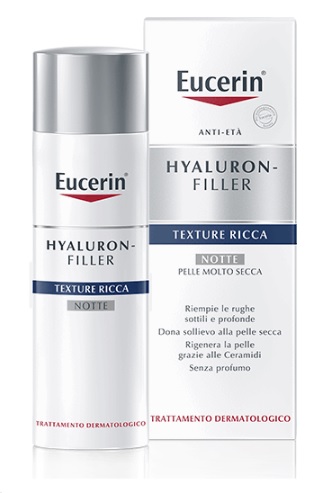 EUCERIN HYALURON+FILLER TEXTURE RICCA NOTTE 50 ML - Newepa Srl