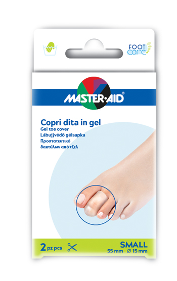 COPRI DITA MASTER-AID FOOTCARE IN GEL SMALL 2 PEZZI C1 - Newepa Srl