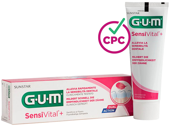 GUM SENSIVITAL + DENTIFRICIO 75 ML - Newepa Srl