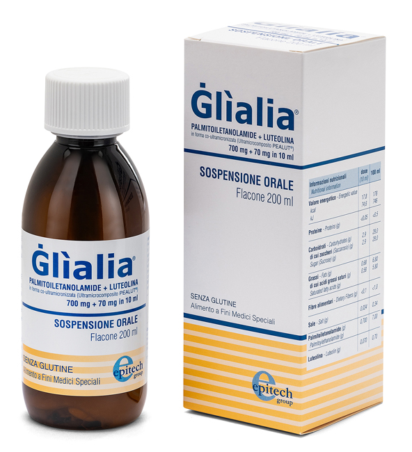GLIALIA SOSPENSIONE ORALE 700 MG + 70 MG 200 ML - Newepa Srl
