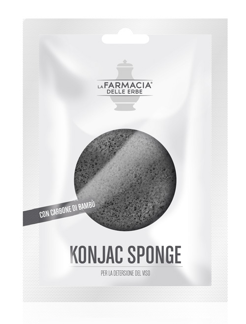 FDE KONJAC SPONGE CARBONE BAMBU' 1 PEZZO - Newepa Srl