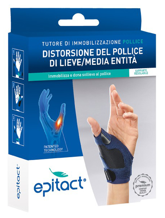 EPITACT TUTORE IMMOBILIZZAZIONE POLLICE MANO DESTRA L - Newepa Srl