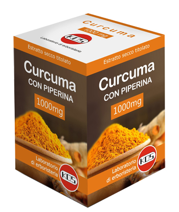 CURCUMA CON PIPERINA 1 G 30 COMPRESSE OVALI - Newepa Srl