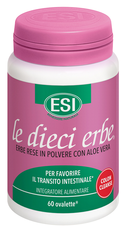 ESI LE DIECI ERBE COLON CLEANSE 60 OVALETTE - Newepa Srl