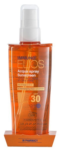 IMMUNO ELIOS ACQUA SPRAY SOLARE BIFASICO SPF30 200 ML - Newepa Srl