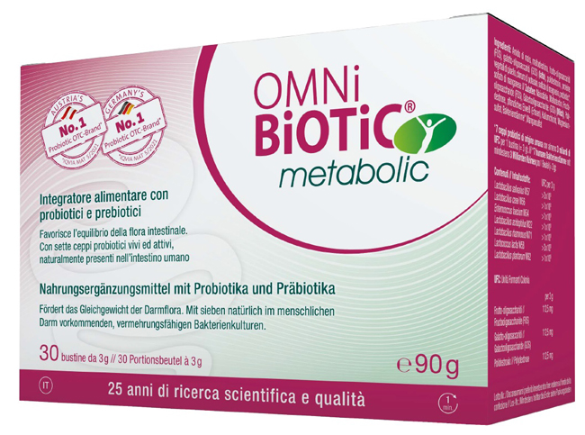 OMNI BIOTIC METABOLIC 30 BUSTINE DA 3 G - Newepa Srl