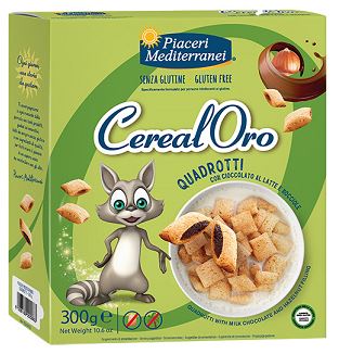 PIACERI MEDITERRANEI CEREALORO QUADROTTI 300 G - Newepa Srl