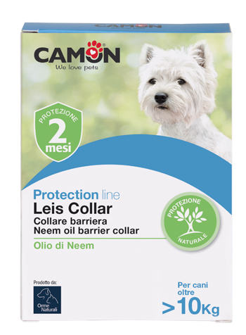 LEIS COLLARE BARRIERA CON OLIO DI NEEM CANE 60 CM L 12 PEZZI - Newepa Srl