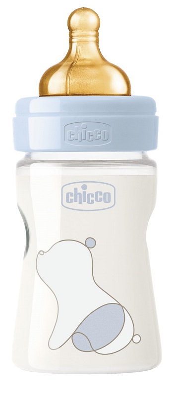 CHICCO BIBERON ORIGINAL 150ML TOUCH 1 FORO BOY CON TETTARELLA IN CAUCCIU' - Newepa Srl