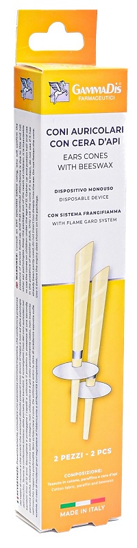 CONI AURICOLARI 2 PEZZI GAMMADIS - Newepa Srl