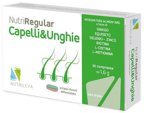 NUTRIREGULAR CAPELLI & UNGHIE 30 COMPRESSE - Newepa Srl