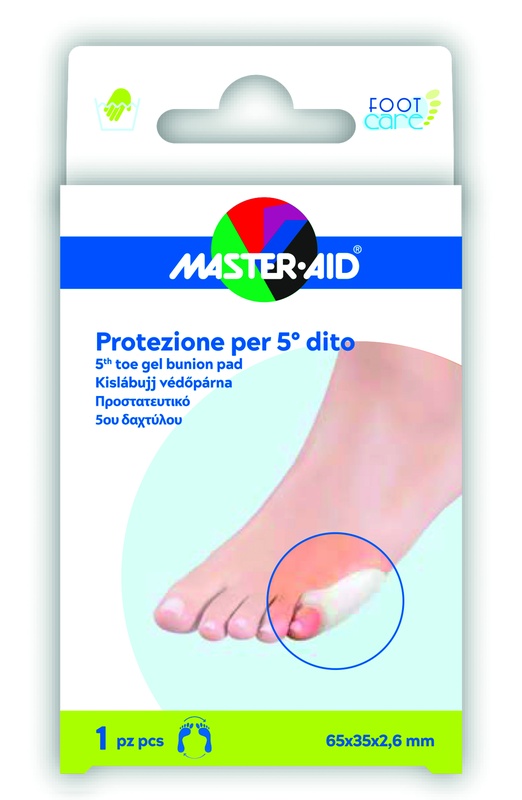 PROTEZIONE IN GEL MASTER-AID FOOTCARE 5 DITO 1 PEZZO C15 - Newepa Srl