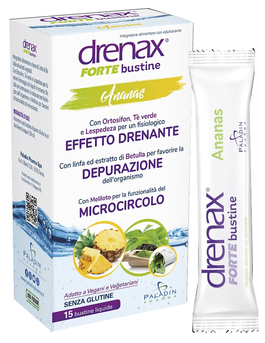 DRENAX FORTE ANANAS 15 BUSTINE - Newepa Srl