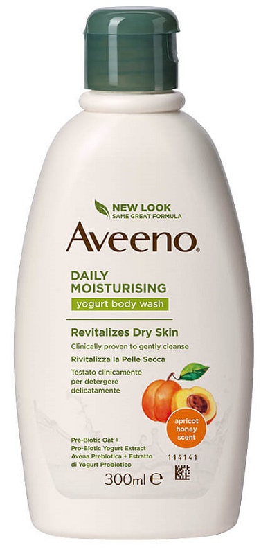 AVEENO BAGNO DOCCIA YOGURT ALBICOCCA & MIELE 300 ML - Newepa Srl