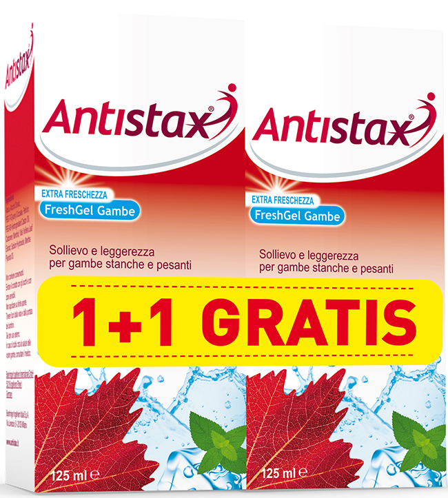 ANTISTAX FRESH GEL 125 ML 1+1 PROMO - Newepa Srl