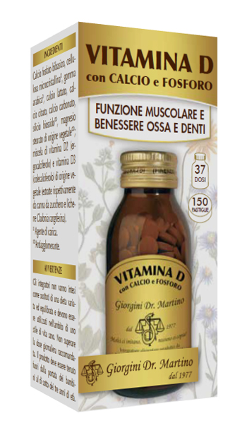 VITAMINA D CALCIO/FOSFORO 150 PASTIGLIE - Newepa Srl