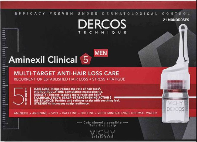 DERCOS AMINEXIL UOMO 12 FIALE 6 ML - Newepa Srl