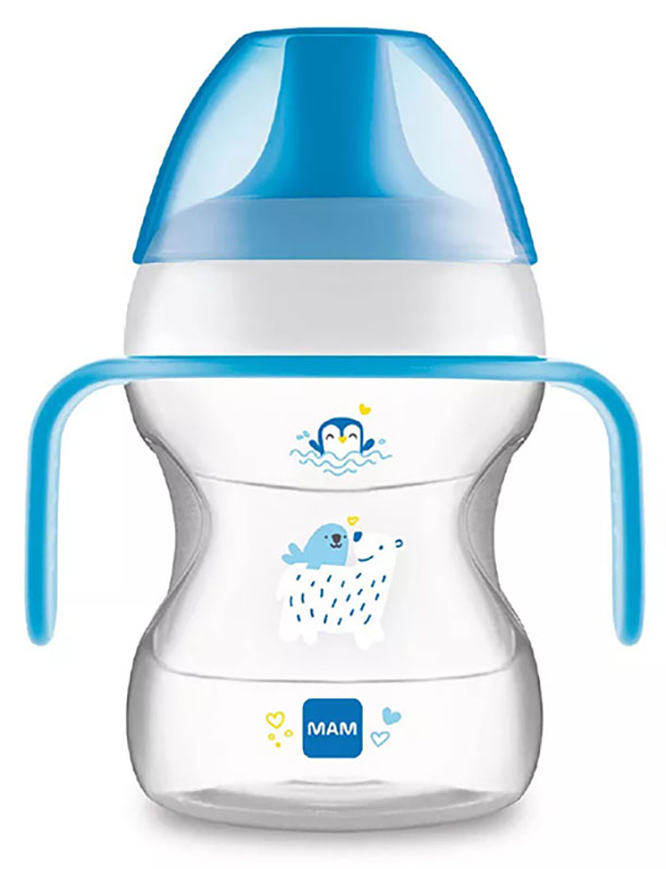 MAM LEARN TO DRINK CUP 190 ML 6+ BECCUCCIO RIGIDO MASCHIO - Newepa Srl