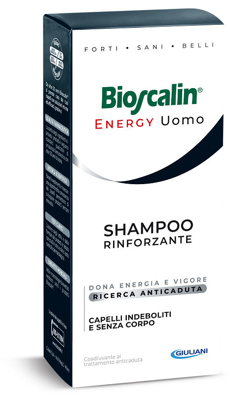 BIOSCALIN ENERGY SHAMPOO RINFORZANTE MAXI SIZE 400 ML - Newepa Srl