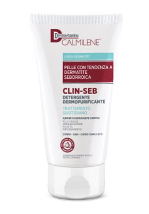 DERMOVITAMINA CALMILENE CLIN-SEB DETERGENTE DERMOPURIFICANTE TRATTAMENTO QUOTIDIANO 200 ML - Newepa Srl