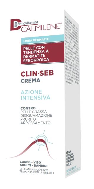 DERMOVITAMINA CALMILENE CLIN-SEB CREMA AZIONE INTENSIVA PER PELLE CON TENDENZA A DERMATITE SEBORROICA 50 ML - Newepa Srl