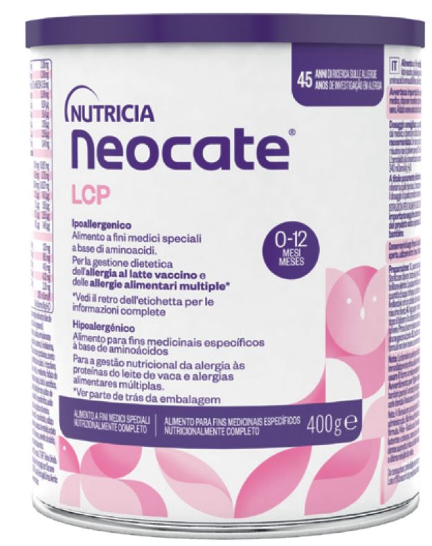 NEOCATE LCP POLVERE 400 G - Newepa Srl