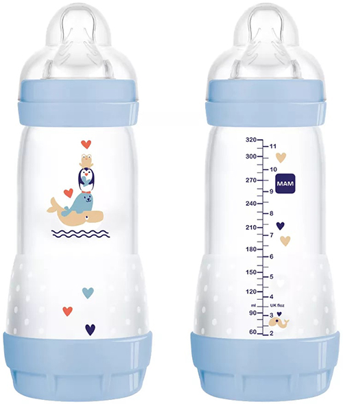 MAM BIBERON EASY START 320 ML 4+ TETTARELLA 3 MASCHIO - Newepa Srl