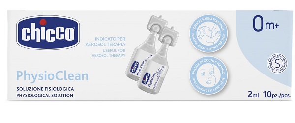 CHICCO SOLUZIONE PHYSIOCLEAN 2 ML 10 PEZZI - Newepa Srl