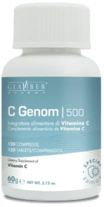 C-GENOM 500 GLAUBER 120 COMPRESSE - Newepa Srl