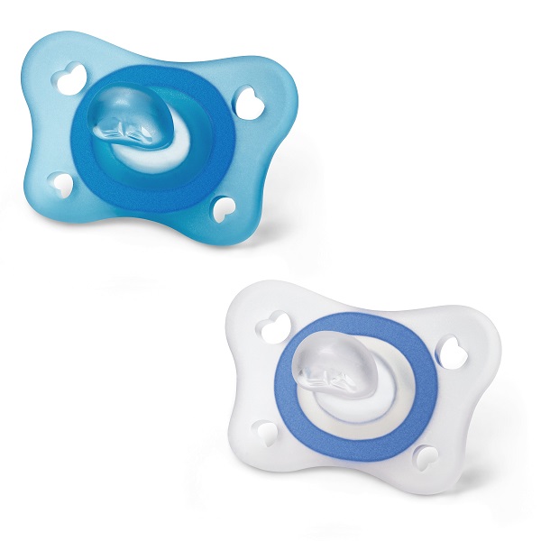 CHICCO GOMMOTTINO BOY SILICONE 2-6 MESI 2 PEZZI ITA C - Newepa Srl