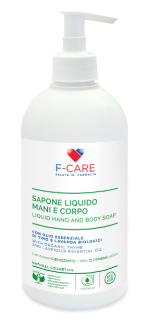 F CARE SAPONE LIQUIDO BIO IGIENIZZANTE 500 ML - Newepa Srl