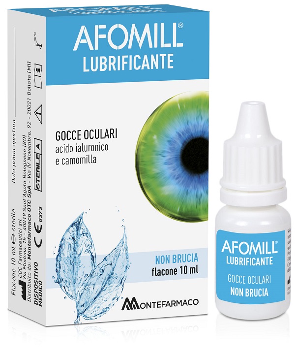 AFOMILL LUBRIFICANTE GOCCE OCULARI 10 ML - Newepa Srl