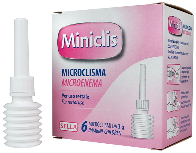 MINICLIS BIMBI 3 G 6 MICROCLISMI - Newepa Srl