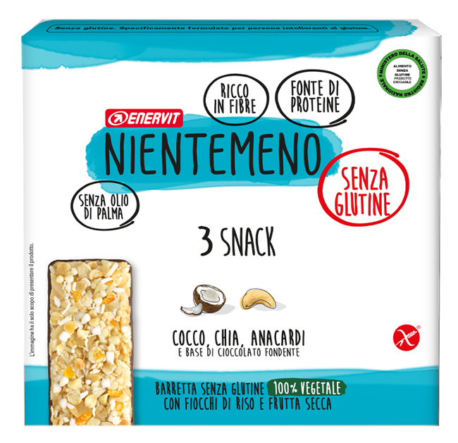 NIENTEMENO EN BARRETTA COCCO CHIA ANACARDI - Newepa Srl