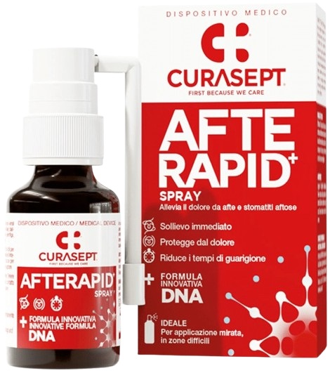 CURASEPT SPRAY AFTE RAPID DNA 15 ML - Newepa Srl