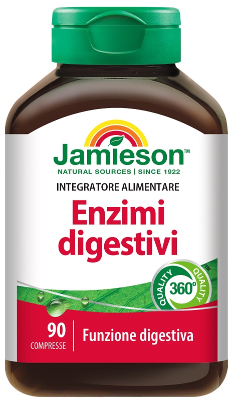 JAMIESON ENZIMI DIGESTIVI 90 COMPRESSE - Newepa Srl