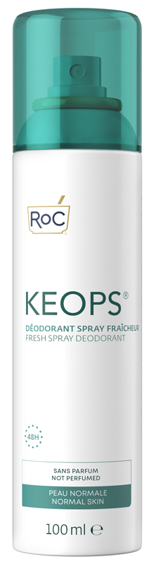 ROC KEOPS DEODORANTE SPRAY FRESCO 48H 100 ML - Newepa Srl