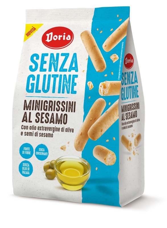 DORIA MINIGRISSINI SESAMO 150 G - Newepa Srl