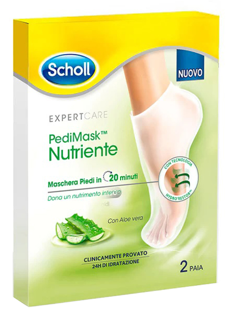 SCHOLL PEDIMASK ALOE VERA 2 PEZZI - Newepa Srl