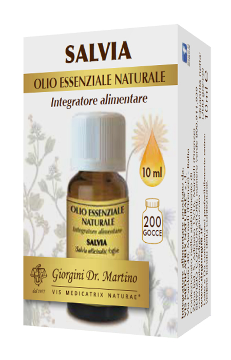 SALVIA OLIO ESSENZIALE NATURALE 10 ML - Newepa Srl