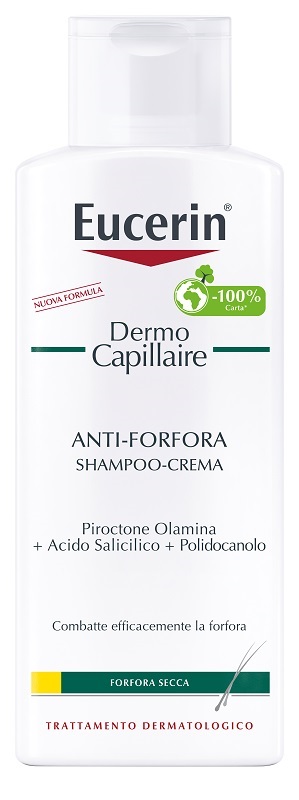 EUCERIN SHAMPOO CREMA ANTIFORFORA SECCA 250 ML - Newepa Srl