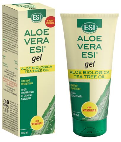 ESI ALOE VERA GEL VITAMINA E + TEA TREE 200 ML - Newepa Srl