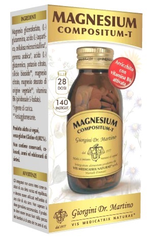MAGNESIUM COMPOSITUM-T 140 PASTIGLIE - Newepa Srl