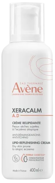 EAU THERMALE AVENE XERACALM AD CREMA LIPORESTITUTIVA 400 ML NUOVA FORMULAZIONE - Newepa Srl